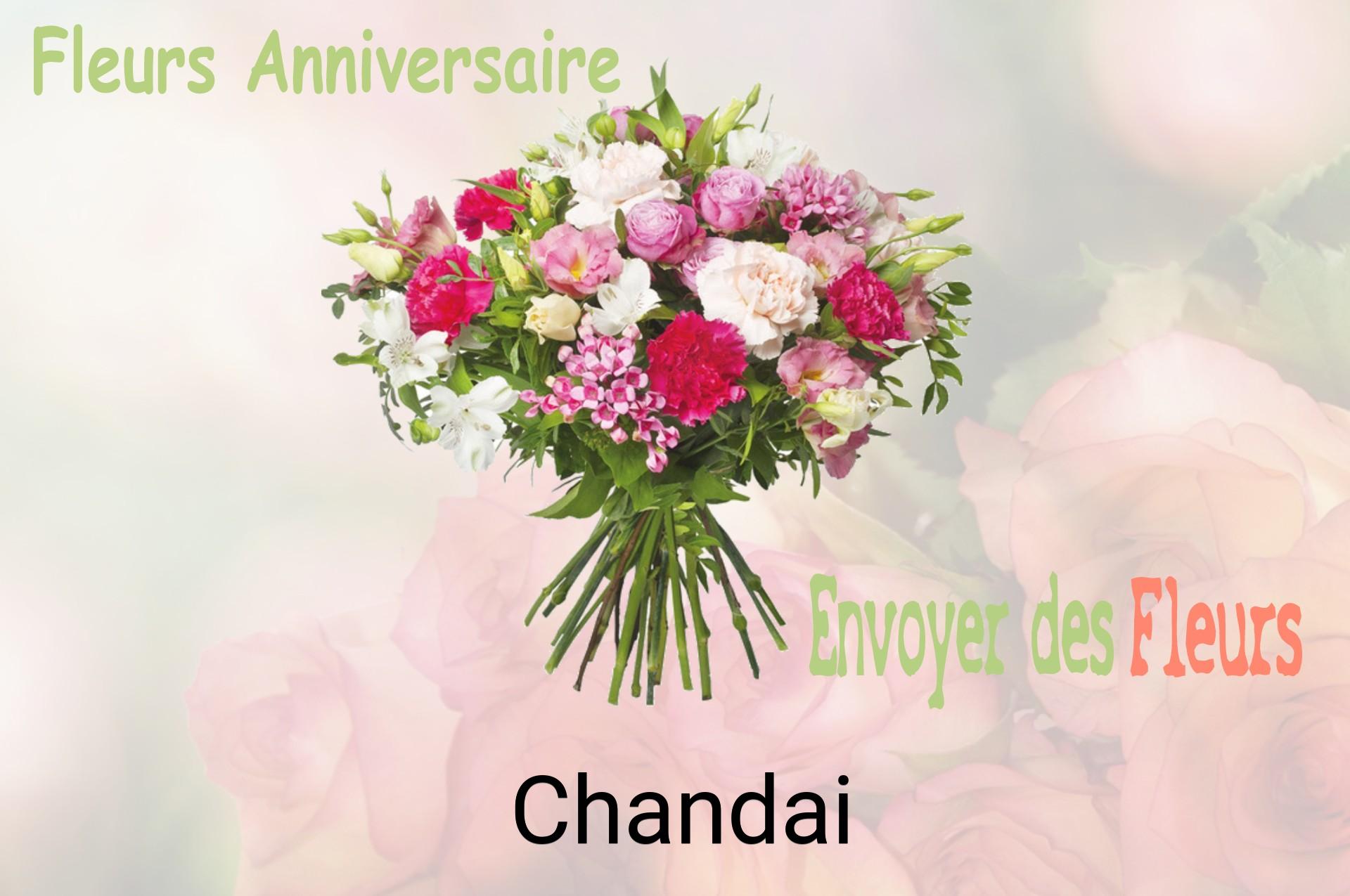 Bouquet de fleurs d’anniversaire livré à Chandai