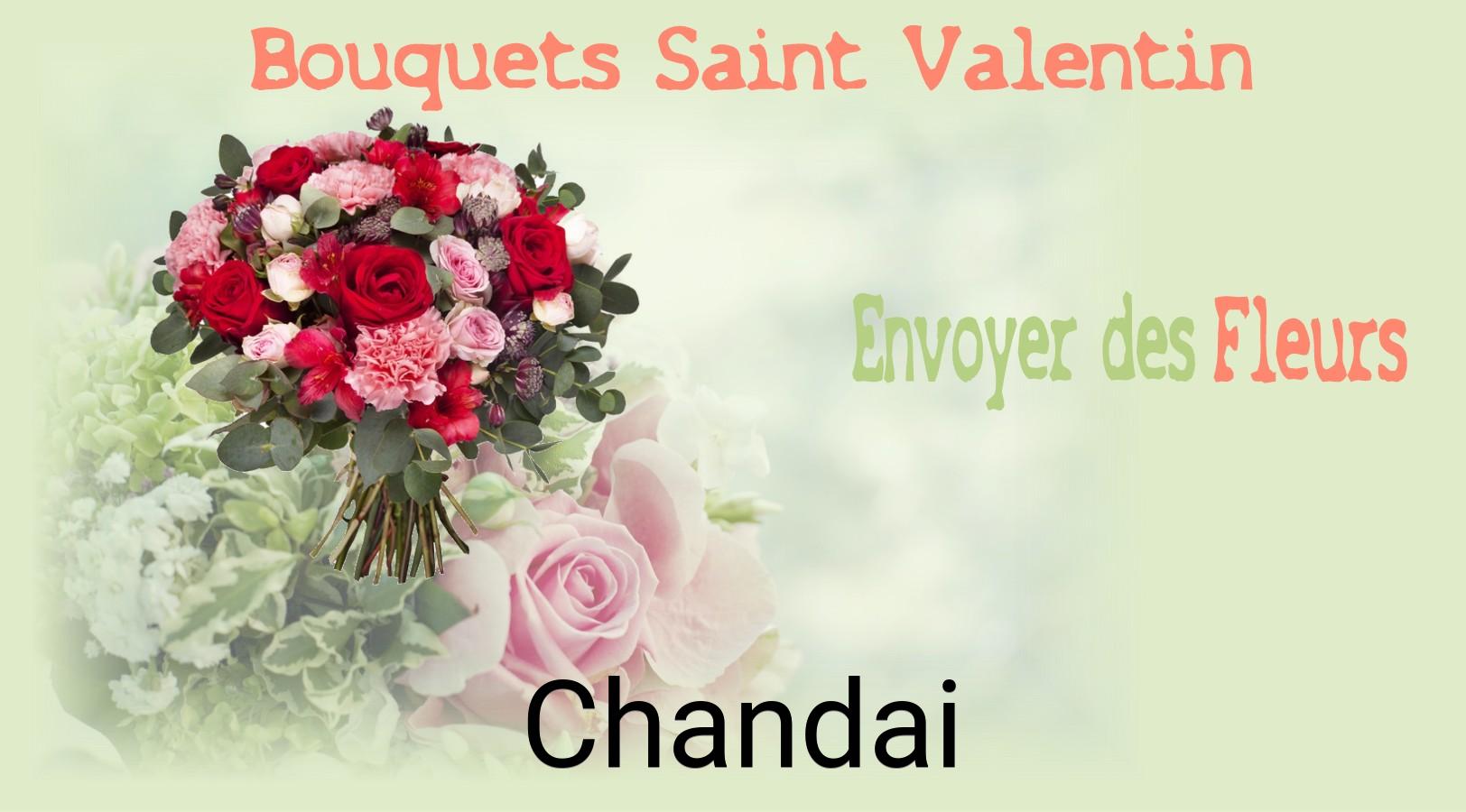 Roses de Saint-Valentin livrées à Chandai